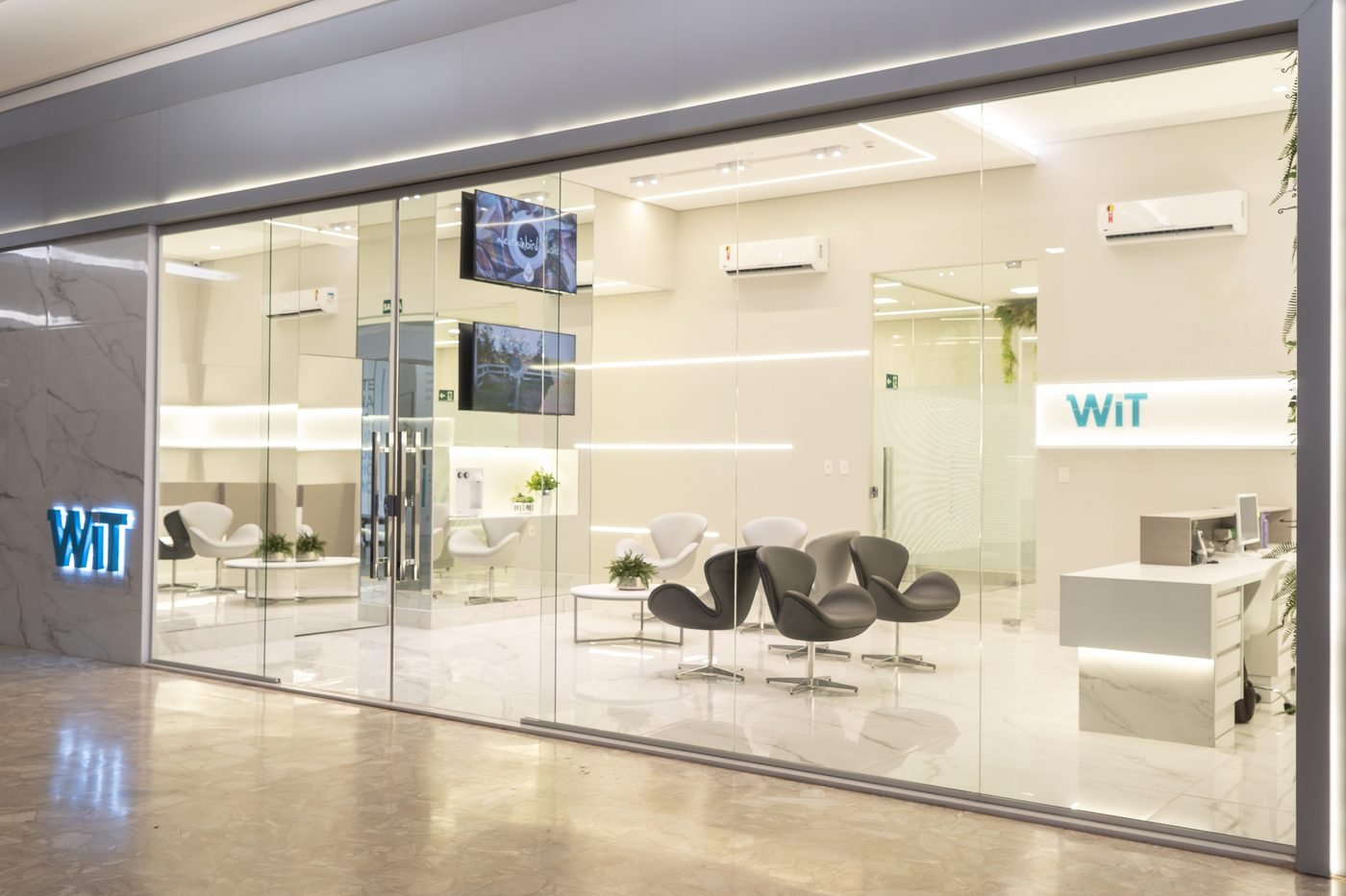 Recepção da WIT Odontologia Digital no Complexo UMC, Uberlândia